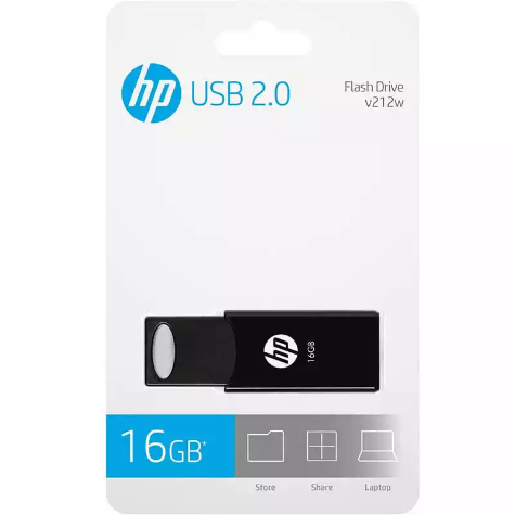 Picture of HP V212W FLASH DRIVE USB 2.0 16GB BLACK