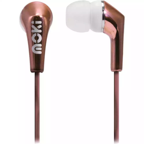 Picture of MOKI LIFE METALLICS EARBUDS NOISE ISOLATING ROSE GOLD