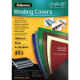 Picture of FELLOWES CHROMOLUX BINDING COVER 250GSM A4 GLASS BLACK PACK 100