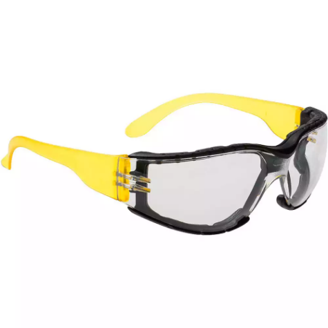 Picture of PORTWEST PS32 WRAP AROUND PLUS SAFETY SPECTACLES CLEAR