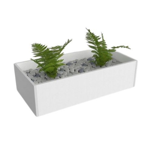Picture of White Planter Box- 240mm high