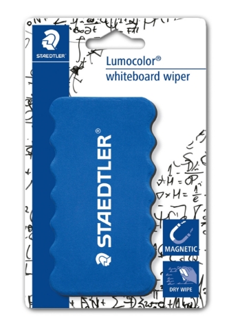 Picture of STAEDTLER 652 LUMOCOLOR WHITEBOARD ERASER MAGNETIC BLUE