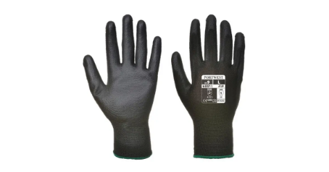 Picture of PORTWEST A120 PU PALM GLOVE BLACK XXL