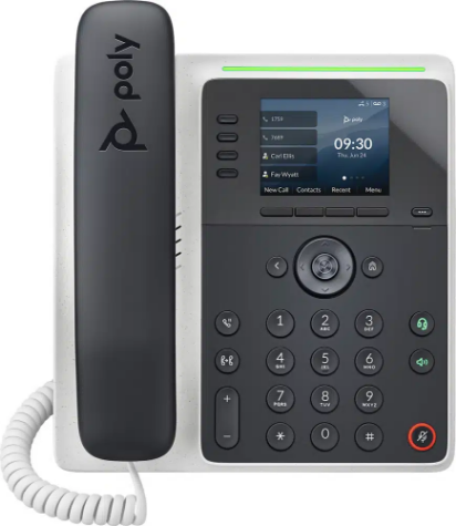 Picture of POLY EDGE E220 IP PHONE W/HANDSET,2.8" COLOUR SCREEN,4 LINE KEY