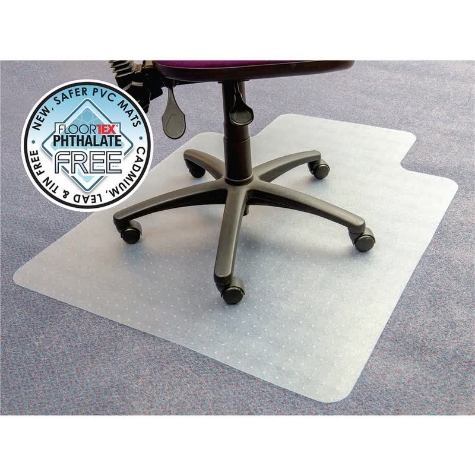 Picture of Chairmat 90x120cm PVS For Low Pile Carpet