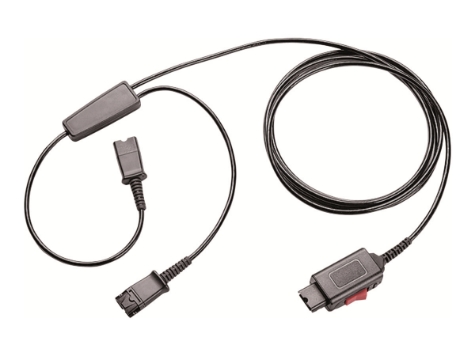 Picture of PLANTRONICS Y-ADAPTER TRAINING CABLE, WITH MUTE AND QUICK DISCONNECT CLAMP