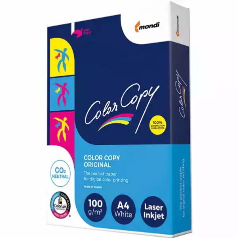 Picture of MONDI COLOR COPY A4 COPY PAPER 100GSM WHITE PACK 500 SHEETS