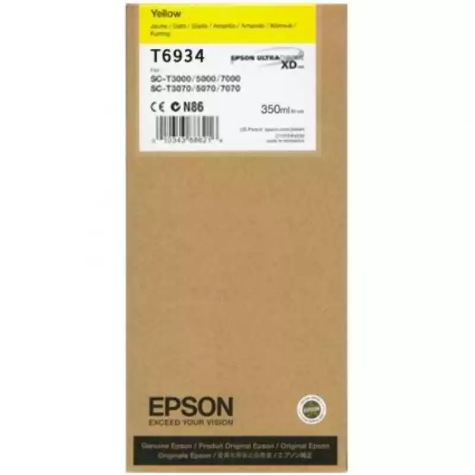 Picture of EPSON C13T693400 INK CARTRIDGE YELLOW