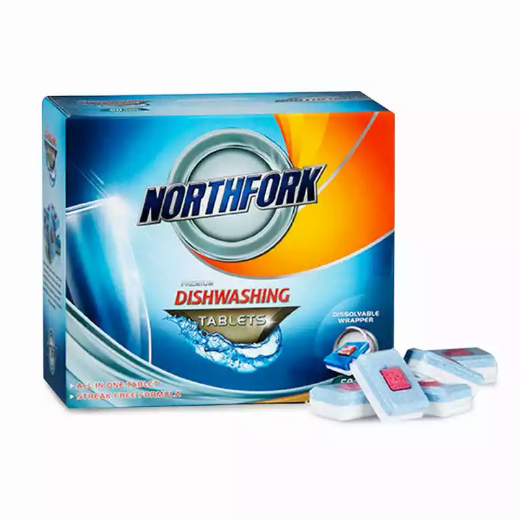 Picture of NORTHFORK ALL-IN-ONE DISHWASHING TABLET 20G LEMON BOX 50