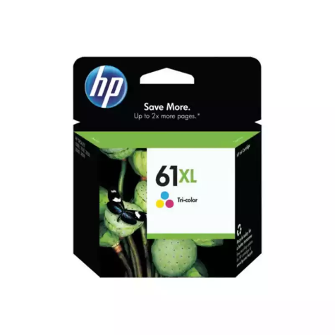 Picture of HP CH564WA 61XL INK CARTRIDGE HIGH YIELD TRI COLOUR PACK CYAN/MAGENTA/YELLOW