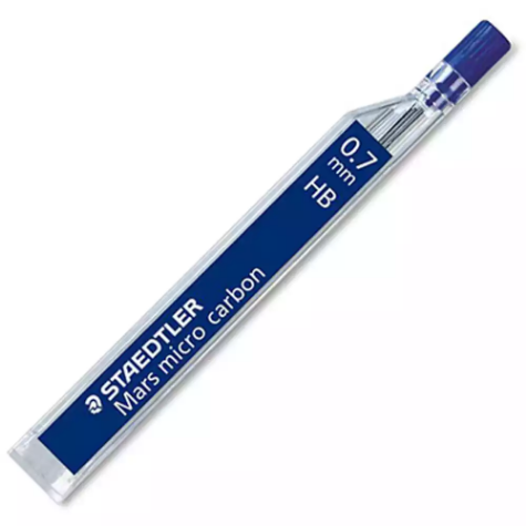 Picture of Staedtler Mars Micro Carbon Mechanical Pencil Leads 0.7MM Tube of 12