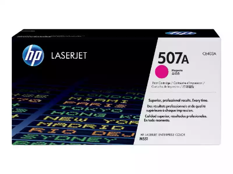 Picture of HP HTCE403 507A TONER CARTRIDGE MAGENTA