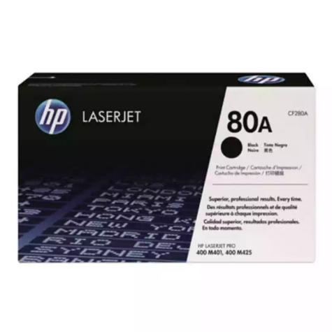 Picture of HP CF280A 80A TONER CARTRIDGE BLACK