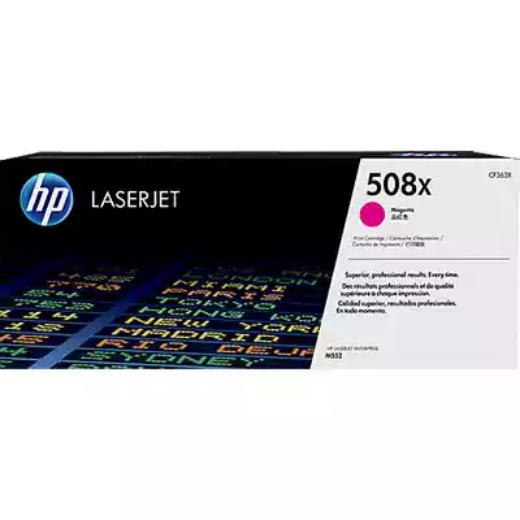 Picture of HP CF363X 508X TONER CARTRIDGE HIGH YIELD MAGENTA