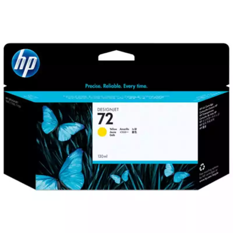 Picture of HP C9373A 72 INK CARTRIDGE YELLOW