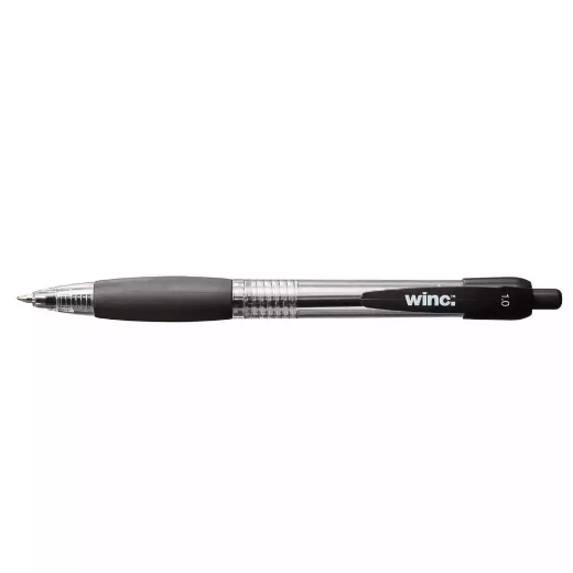 Picture of INITIATIVE RETRACTABLE BALLPOINT PENS MEDIUM BLACK BOX 25