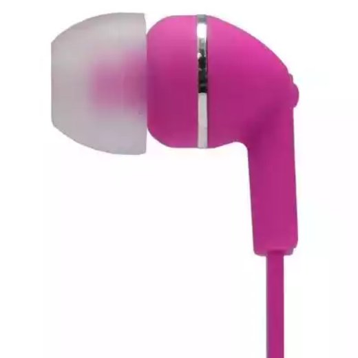 Picture of MOKI NOISE ISOLATION EARBUDS WITH MICROPHONE AND CONTROL PINK