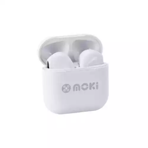 Picture of MokiPods Mini TWS Earphones for Kids Volume Limited - White