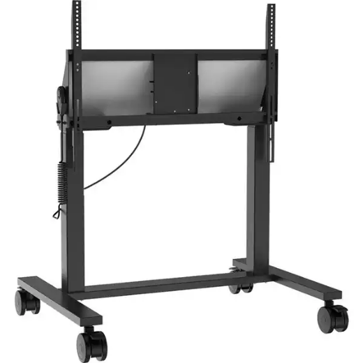 Picture of MAXHUB EST09 HEIGHT ADJUSTABLE MONITOR TROLLEY BLACK