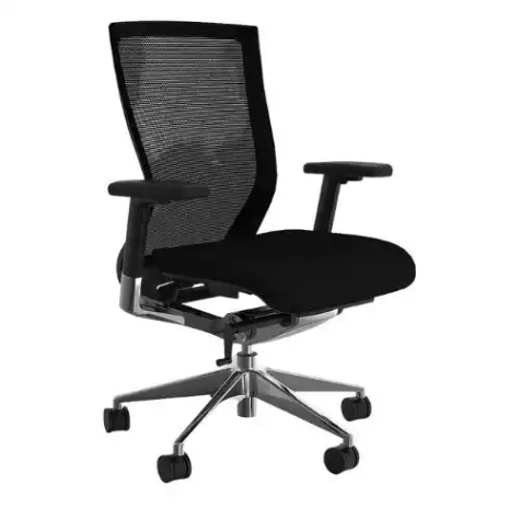 Picture of Balance Project Chairs with arms and black breathe fabric