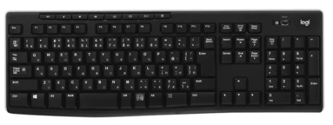 Picture of LOGITECH K270 WIRELESS KEYBOARD BLACK