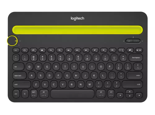 Picture of Logitech Bluetooth Multi-Device Keyboard K480 - Black