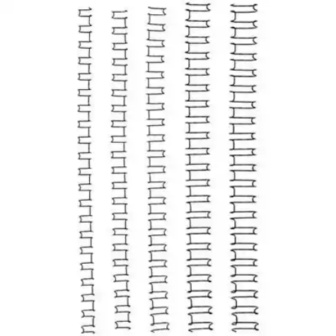 Picture of GBC WIRE BINDING COMB 21 LOOP 10MM A4 BLACK PACK 100