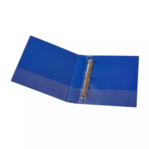 Picture of MARBIG CLEARVIEW INSERT RING BINDER 3D 25MM A4 BLUE