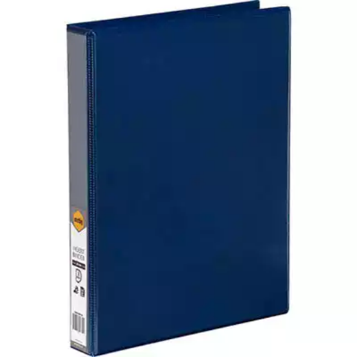 Picture of MARBIG CLEARVIEW INSERT RING BINDER 3D 25MM A4 BLUE