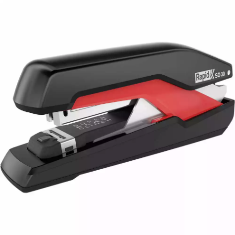 Picture of RAPID SO30 OMNIPRESS STAPLER FULL STRIP 30 SHEET BLACK/RED