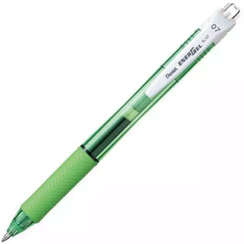 Picture of PENTEL BL107 ENERGEL-X RETRACTABLE GEL INK PEN 0.7MM GREEN