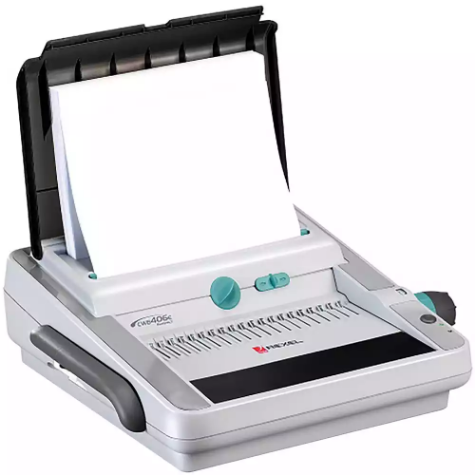 Picture of REXEL MULTIBIND CWB406E ELECTRIC BINDING MACHINE PLASTIC COMB GREY