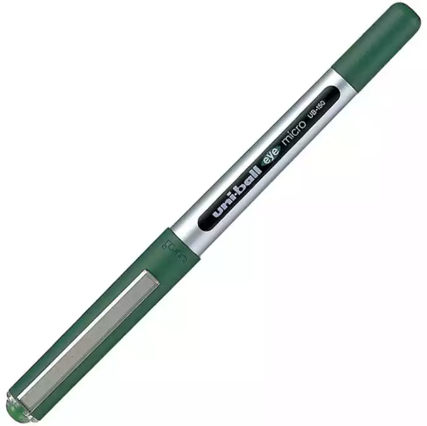 Picture of UNI-BALL UB150 EYE LIQUID INK ROLLERBALL PEN 0.5MM GREEN