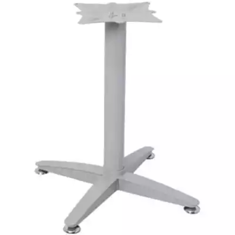 Picture of RAPIDLINE 4 STAR TABLE BASE BRUSHED SILVER