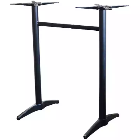 Picture of ASTORIA BAR TABLE BASE TWIN WEIGHTED BLACK POWDERCOAT