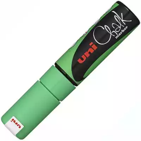 Picture of UNI-BALL CHALK MARKER CHISEL TIP 8MM FLUORO GREEN