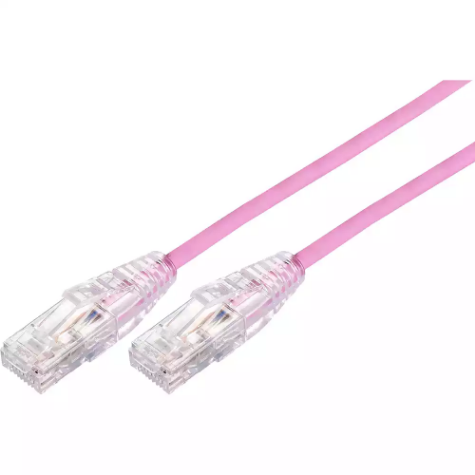 Picture of COMSOL ULTRA THIN SNAGLESS PATCH CABLE CAT6A 10GBE UTP 2M PINK