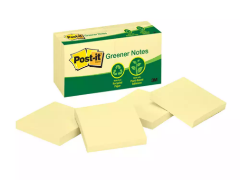 Picture of POST-IT 654 ORIGINAL NOTES 76 X 76MM CANARY YELLOW