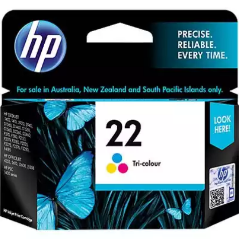 Picture of HP C9352AA 22 INK CARTRIDGE VALUE PACK CYAN/MAGENTA/YELLOW