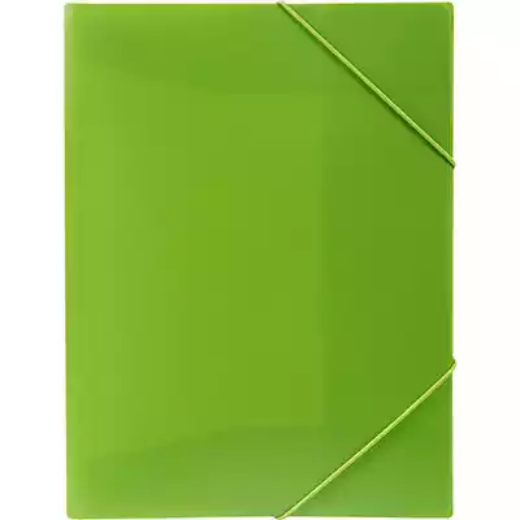 Picture of MARBIG DOCUMENT WALLET A4 LIME