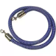 Picture of Q NYLON ROPE 25MM CHROME SNAP ENDS 1.5M BLUE