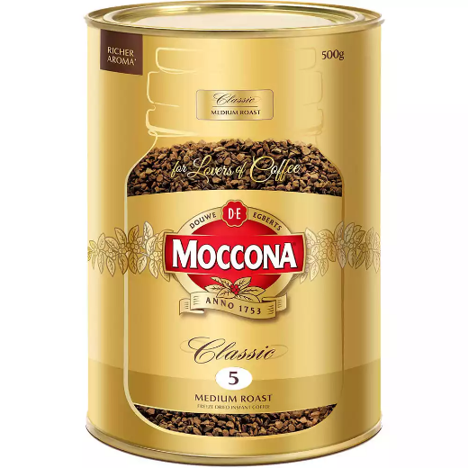 Picture of MOCCONA CLASSIC INSTANT COFFEE MEDIUM ROAST 500G CAN