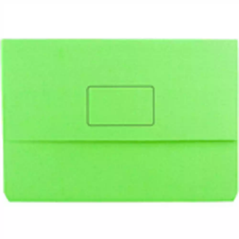 Picture of MARBIG SLIMPICK DOCUMENT WALLET FOOLSCAP GREEN