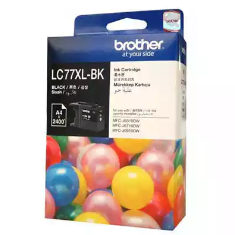 Picture of BROTHER LC77XLBK INK CARTRIDGE HIGH YIELD BLACK