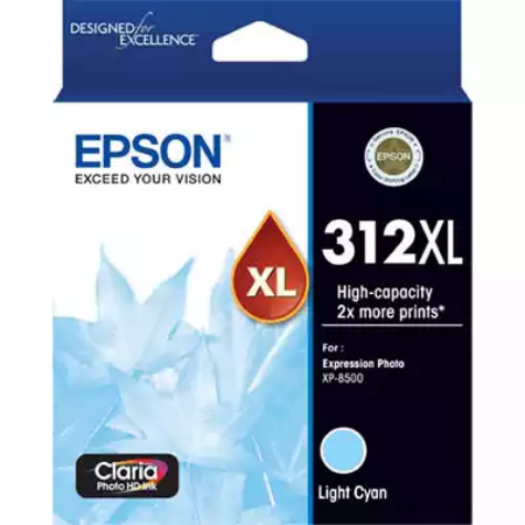 Picture of EPSON 312XL INK CARTRIDGE HIGH YIELD LIGHT CYAN