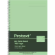 Picture of PROTEXT NOTE BOOK 8MM FEINT RULED 55GSM 100 PAGE A4 LIME