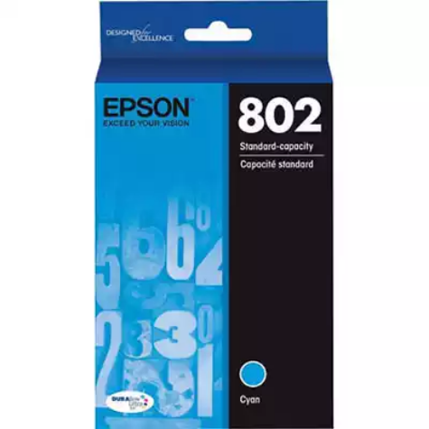 Picture of EPSON 802 INK CARTRIDGE CYAN