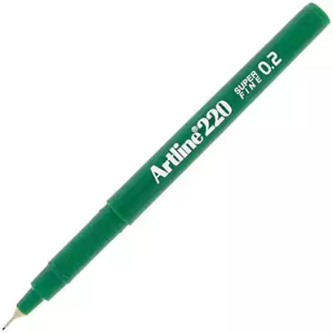 Picture of ARTLINE 220 FINELINER PEN 0.2MM GREEN