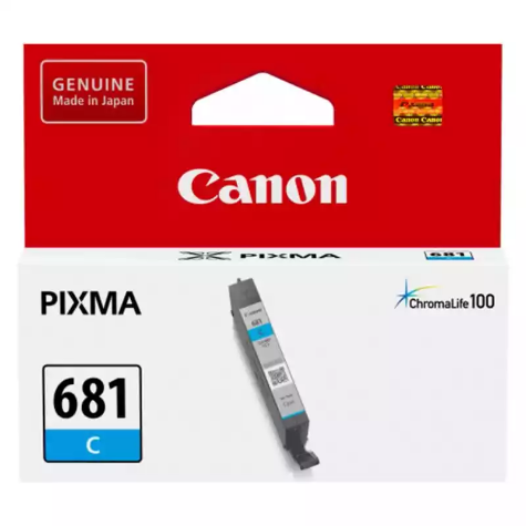 Picture of CANON CLI681 INK CARTRIDGE CYAN