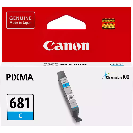 Picture of CANON CLI681 INK CARTRIDGE CYAN